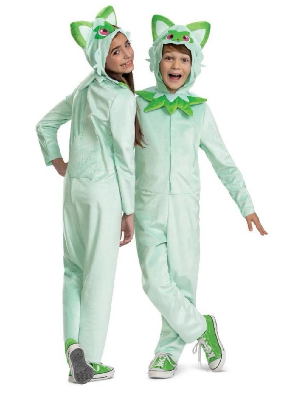 Unisex Size 6/7 Years Old Sprigatito Classic Halloween Child Costume Pokémon